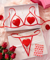 Conjunto Corazones Talla M-L
